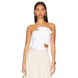 Lovers and Friends Rosalind Crop Top in White